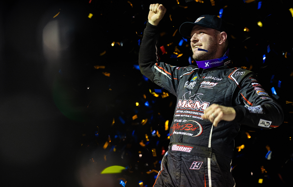 RacinBoys News Brent Marks wins World of Outlaws thriller at Cotton Bowl